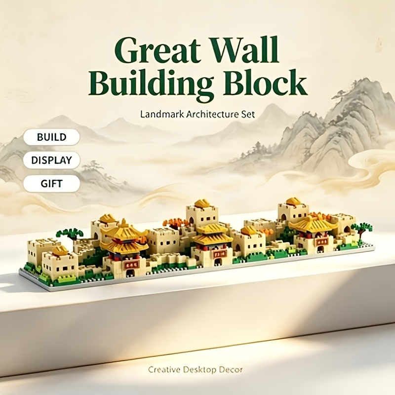 Popular DIY Great Wall Micro Particle Building Blocks